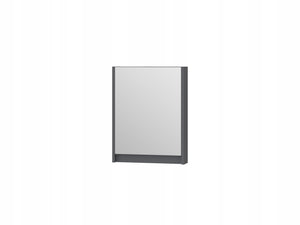 Szafa szafka łazienkowa wisząca z lustrem 50 cm antracyt mat. OMEBLE 9