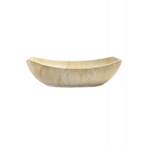Umywalka nablatowa beżowa 55x40x15 TRAWERTYN / PIASKOWIEC ceramiczna Omeble 11