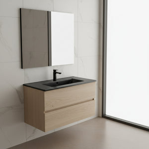 Umywalka naszafkowa 60x39x17 CZARNA MATOWA ceramiczna Omeble