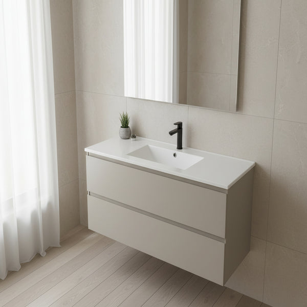 Umywalka naszafkowa 70x39x17 biała prostokątna ceramiczna Omeble 3