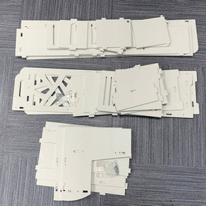 Szafka wąska łazienkowa, słupek ażurowy regał na papier toaletowy 20-20-80 5