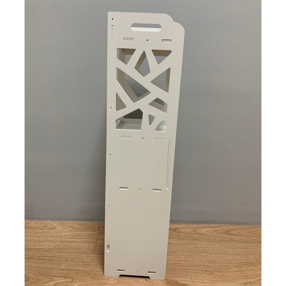 Szafka wąska łazienkowa, słupek ażurowy regał na papier toaletowy 20-20-80 - obrazek 5