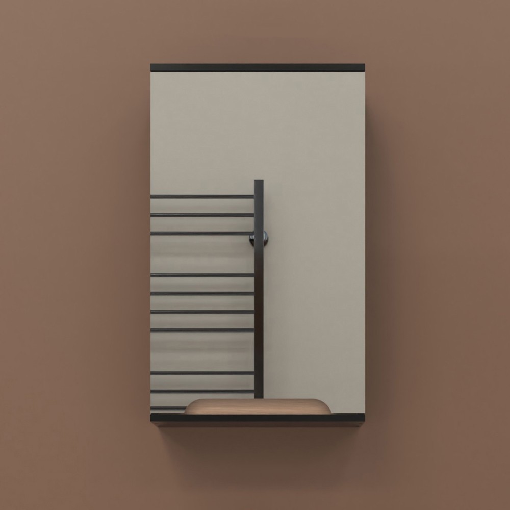 szafka-z-lustrem-czarny-dab-45x16x75-3 szafka-z-lustrem-czarny-dab-45x16x75-3