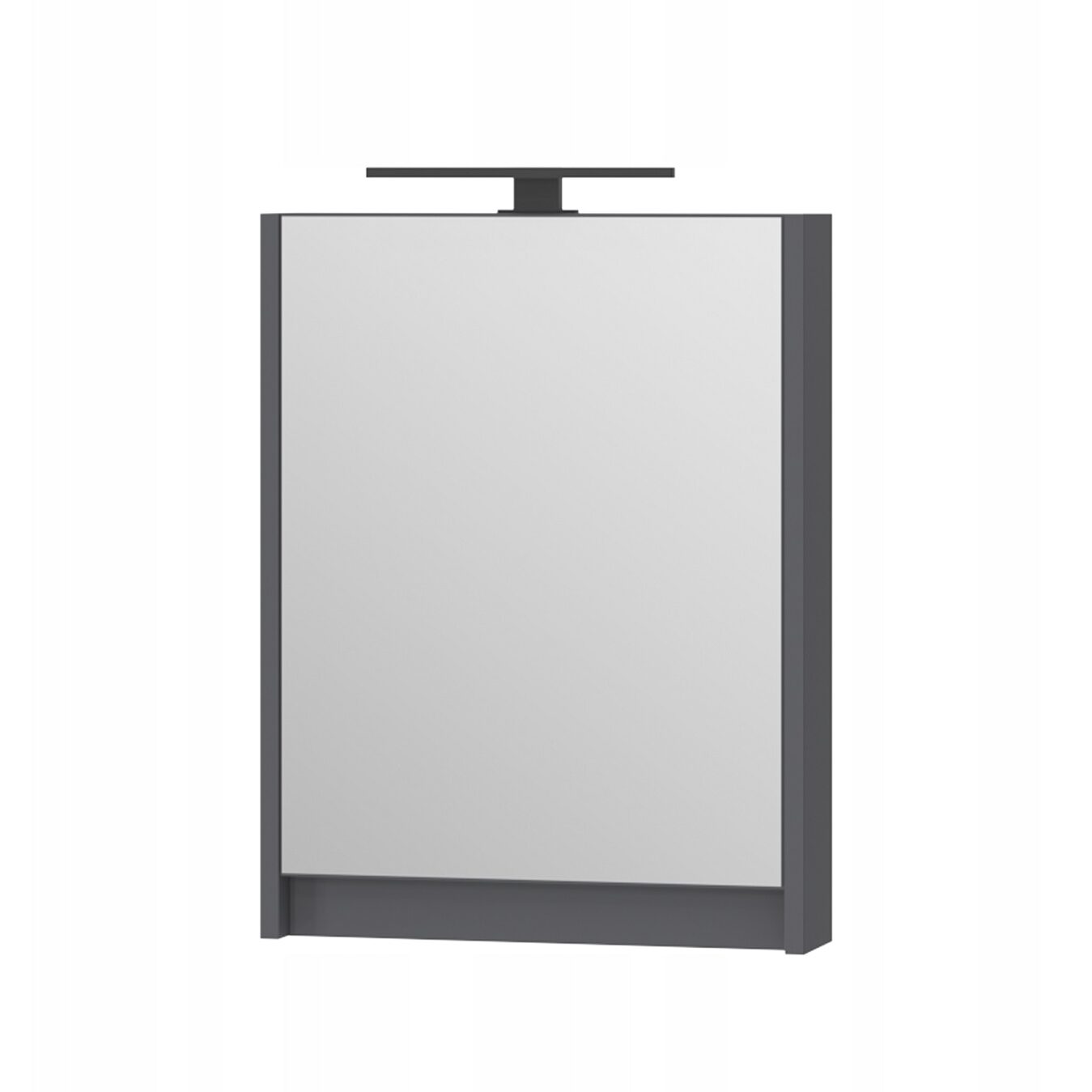 Zestaw szafka z lustrem i LED oraz szafka z umywalką antracyt - obrazek 7