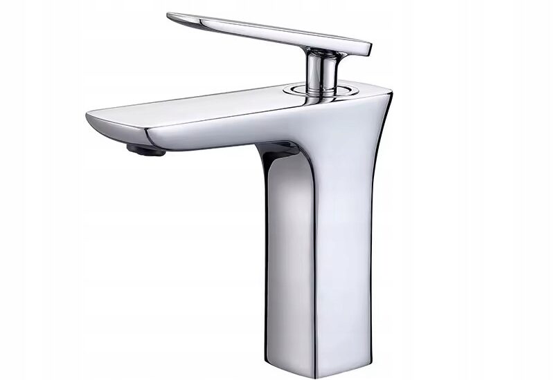 bateria nablatowa chrom kwadrat niska